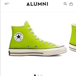 Lime Twist Green Chuck Converse Womens 10.5 Mens 8.5